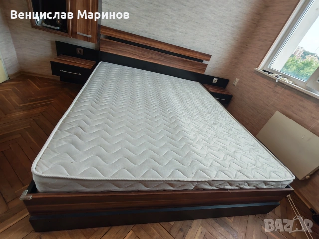 Спалня + матрак 160/190см 160е, снимка 3 - Спални и легла - 55284717