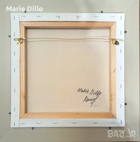 Авторска картина масло върху платно с рамка и готово за закачане, снимка 6 - Картини - 53950015