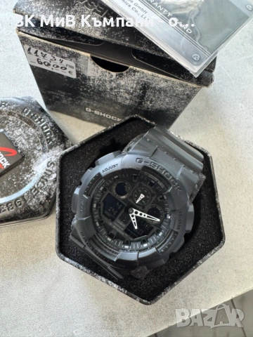 Часовник Casio G-Shock GA100, снимка 2 - Мъжки - 54195767