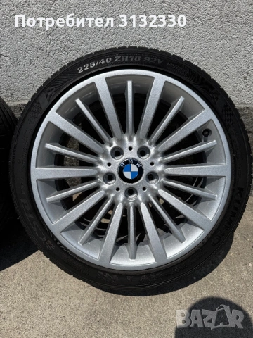 Оригинални джанти за BMW Style 416 18ки с летни гуми, снимка 4 - Гуми и джанти - 54646807