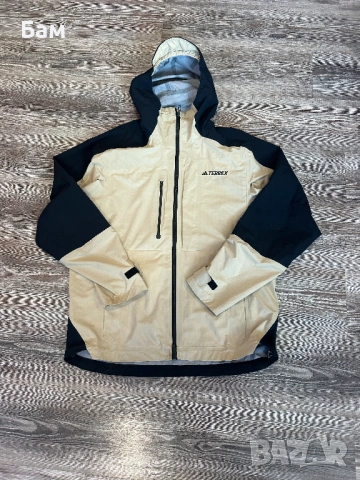 Оригинално мъжко водонепромокаемо яке Adidas Terrex RainRdy размер Л, снимка 3 - Якета - 54838573