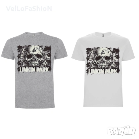 Нова мъжка тениска на музикалната група Linkin Park, два цвята