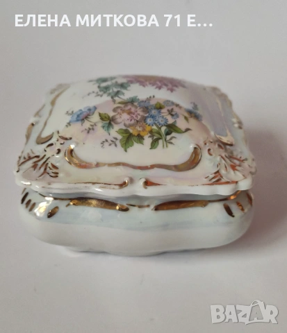 Японска порцеланова кутия за бижута