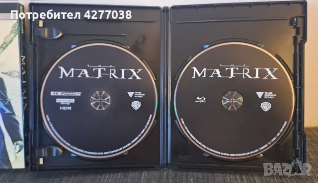 The Matrix - Матрицата - 4K и Blu-ray, снимка 4 - Blu-Ray филми - 55332087