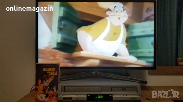 2 видеокасети с по две анимации Красавица  и Звярът  - Ну Погоди и Ариел - Гумените мечета VHS, снимка 10 - Други жанрове - 54013232