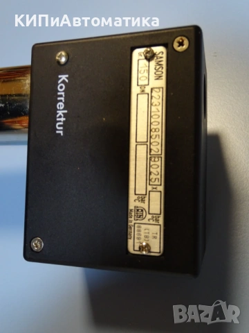 термостат Samson typ2231 Termostat for temperature controller 20/120°C, снимка 4 - Резервни части за машини - 54507909