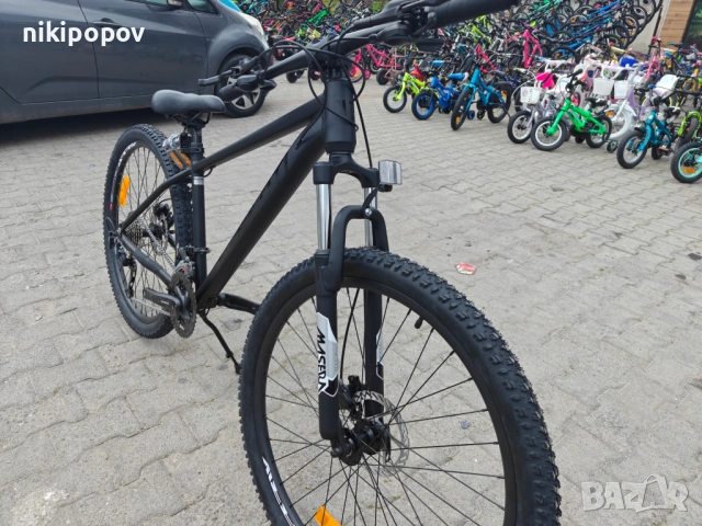 BG Алуминиев велосипед 27.5" ESCAPE черен, снимка 3 - Велосипеди - 54645504