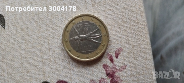 Монета от 1€ италия