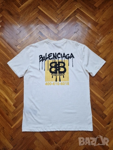 Страхотна мъжка тениска BALENCIAGA размер XL , нова с етикет