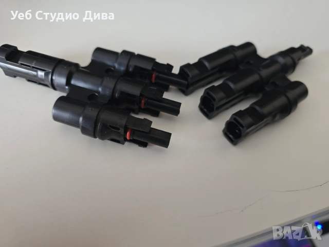 Комплект PV соларен конектор T3 съвместим Mc4 1-3, снимка 3 - Други стоки за дома - 54563050