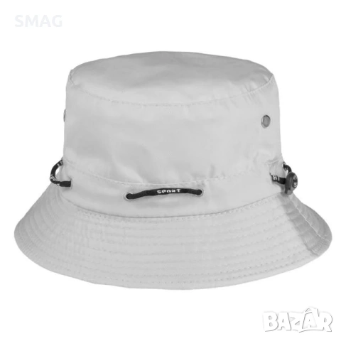 Мъжка bucket шапка сива Sport_1235518