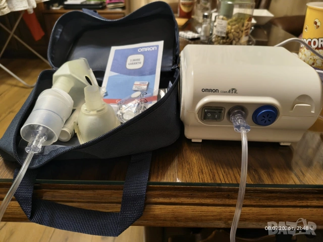 Инхалатор Omron NE-C28P, снимка 3 - Друга електроника - 55222617
