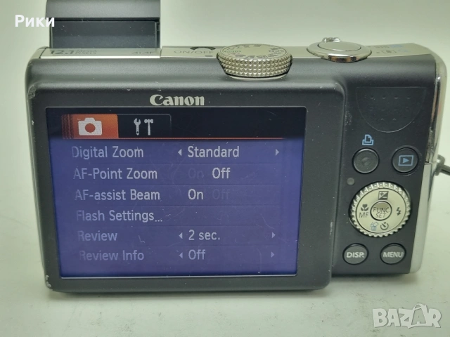 Canon PowerShot SX200 IS 12.1MP 12x Zoom Compact, снимка 7 - Фотоапарати - 54712652