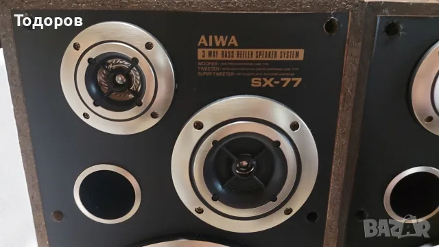 Aiwa SX-77 60W/6 Ohm трилентови тонколони , снимка 5 - Тонколони - 55316032