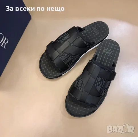 CD Slide Black Мъжки Черни Чехли Код ch103, снимка 10 - Мъжки чехли - 55663301