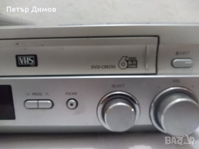 SAMSUNG DVD-CM250.Amplifier built -in dvd player&vhs , снимка 2 - Плейъри, домашно кино, прожектори - 54819893