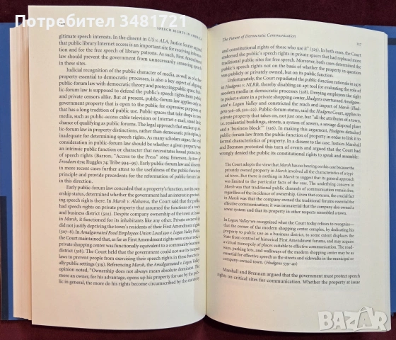 Правото за изразяване в Америка - първата поправка, демокрация и медии / Speech Rights in America, снимка 3 - История, политика и общество - 54959876