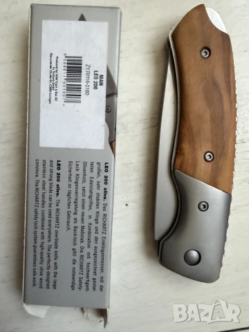  RICHARTZ LEO 200 olive -Джобен нож , снимка 4 - Ножове - 55511785