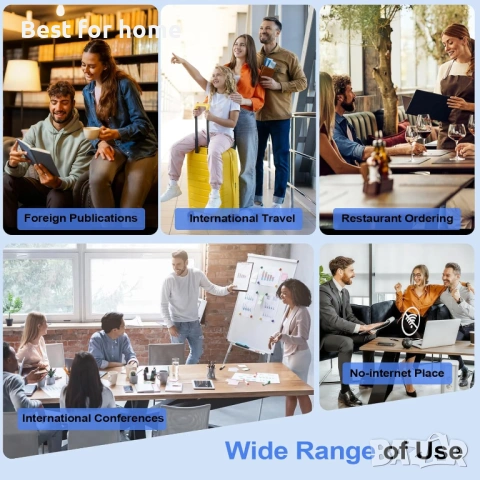 Гласов преводач без интернет, Ki преводач на 150 езика, преводач в реално време, снимка 7 - Друга електроника - 53951052