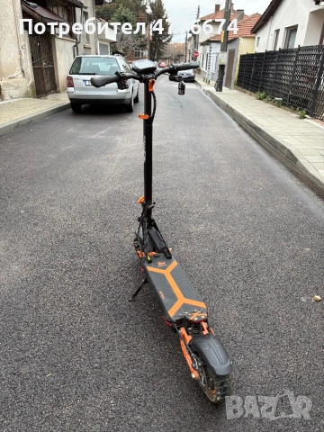 Електрическа тротинетка Kikirin G2 max, снимка 2 - Друга електроника - 53964895