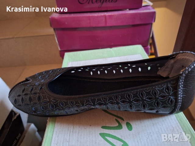 нови обувки Мегияс естествена кожа , снимка 3 - Дамски ежедневни обувки - 54209614