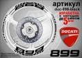Ducati 899 кантове + надписи за джанти , снимка 2