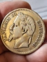 5 франка 1870 год, Наполеон с венец, сребро, тегло 25, 00 гр, проба 900/1000, снимка 2