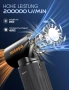 Електрическа въздушна духалка Kotopa МОЩЕН БЕЗЧЕТКОВ МОТОР 200000 RPM 8000mAh черна - НОВА -, снимка 4