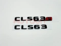 Mercedes надписи Cls63s AMG V8biturbo баджове стикери, снимка 2
