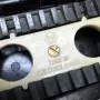 Рядко устройство за заточване на ножчета за бръснене (Чехословакия, армейско), снимка 2