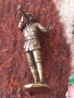Бронзова фигурка на войник с тръба 48222, снимка 8