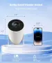 Мини проектор Magcubic HY300 с WiFi 6, Bluetooth 5.4, 4K поддръжка и 180° завъртане, снимка 5