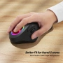 Нова Ергономична тракбол мишка Nulea M505B с RGB подсветка и Bluetooth  , снимка 2