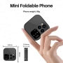 Сгъваем телефон i16 Pro Dual SIM Bluetooth камера FM радио 1000mAh 12м гаранция, снимка 5
