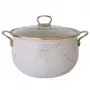 Тенджера Goldmann GM 8017-26B, 26см., Емайл, Индукция, Бял/Старо злато, снимка 8