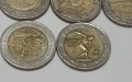 10 Колекционерски юбилейни монети от 2 евро , снимка 2