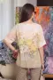 Туника “Sunny Floral Charm” – ефирна туника с жълти рози арт.5099, снимка 3