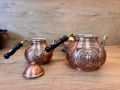 Чайник ориенталски стил, мед, ръчна изработка, снимка 3
