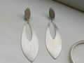 Vintage лот от гривна, обеци, висулка за гривна и копчета за ръкавели, снимка 7