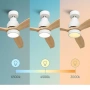 Таванен вентилатор с LED светлина -50% отстъпка - Brizy Bright Ceiling Fan, снимка 4