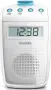 Влагоустойчиво цифрово FM/MW радио с часовник за баня - Philips AE2330/00, снимка 6