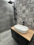 INFINITY Мивка върху плот, 55*36*12см, White, Бял гланц, снимка 4