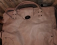 ANN CHRISTINE Нова Кожена Дамска Чанта Пепел от Рози , снимка 8