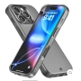 Чисто нов кейс Phone Rebel AIR 2 за iPhone 16 Pro + Стъклен протектор #67, снимка 3