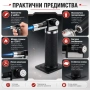 Мощна професионална газова горелка за запояване барбекю злато сребро мед запалка готвене наргиле, снимка 4