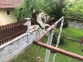 старинна метална, люлееща се играчка КАВАЛЕРИСТ, снимка 5