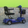 Инвалидна Електрческа Четириколка 350W СИНЯ , снимка 2