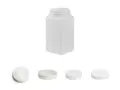 HDPE бутилка 1,3 литра, натурална, R89, снимка 3