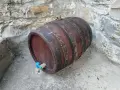 Старо Соц Ръчно Изработено Дървено Буре За Вино, Ракия и Други. / 30 Литра! / НОМЕР 425., снимка 1
