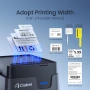 CLABEL Настолен Bluetooth принтер за етикети с баркодове, снимка 3